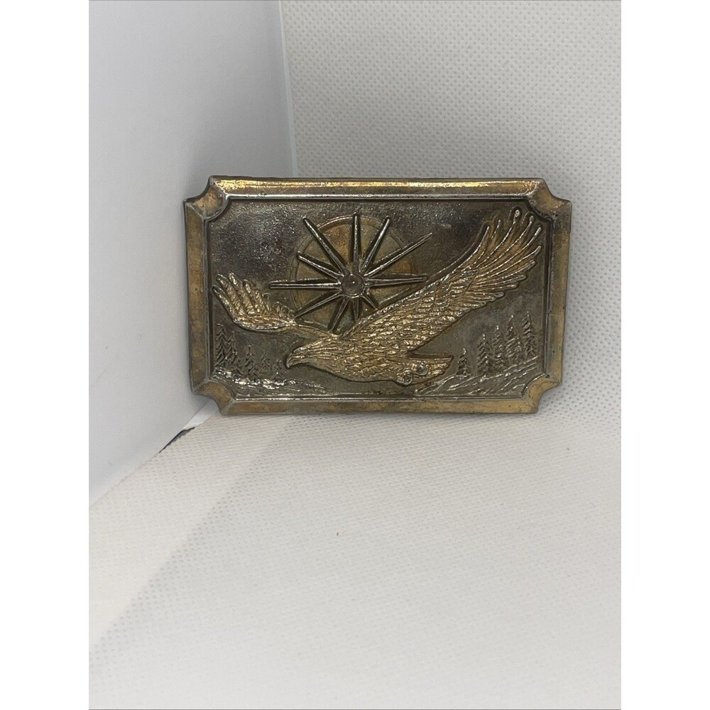 Vintage Soaring Eagle Belt Buckle